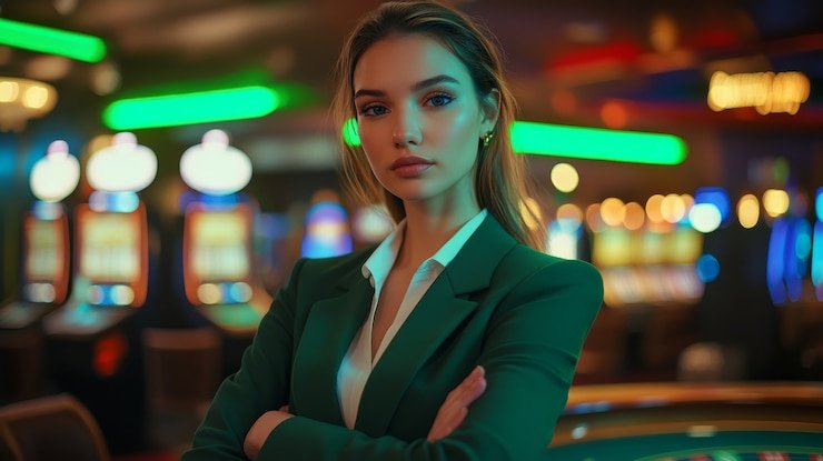 Host profesional Monopoly Live di studio up togel dengan roda berputar langsung